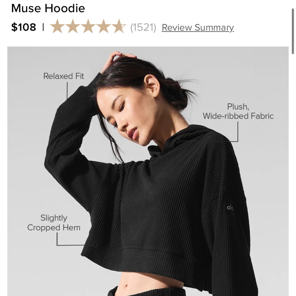 ALO Muse Hoodie VGUC